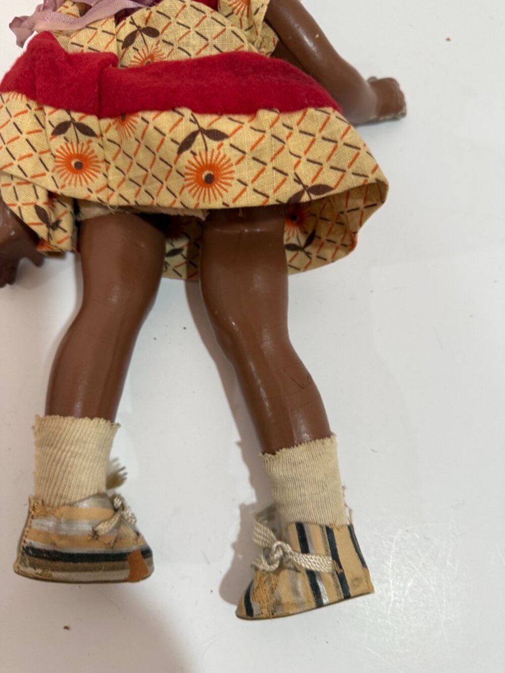 Antique Vintage African American Patsy?Patsyette?Patsy Jean? Composition DOLL - Picture 9 of 16